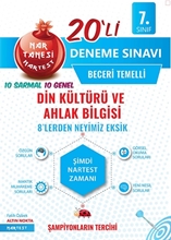 7. Sınıf Nar Tanesi Din Kültürü Deneme Sınavı