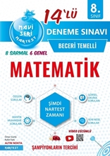 8. Sınıf Mavi Matematik 14 Deneme Sınavı