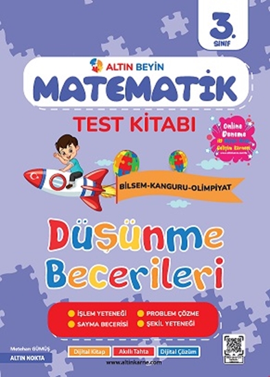 3. Sınıf Altın Beyin Matematik Test Kitabı