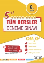 6. Sınıf Omage Motivasyon Tüm Dersler 5 Li Kamp Deneme Sınavı