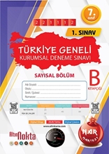 Nartest 7. Sınıf 1. Kurumsal Deneme Kasım B Say Kod 221112