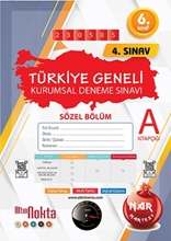 Nartest 6. Sınıf 4. Kurumsal Deneme Mayıs A Söz Kod 230505