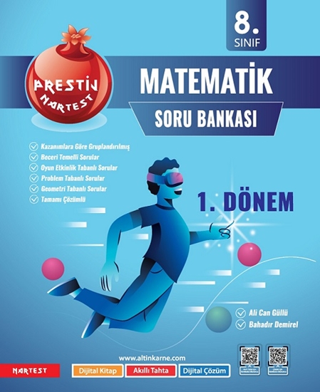 8. Sınıf 1. Dönem Prestij Matematik Soru Bankası  (kampanyalı)