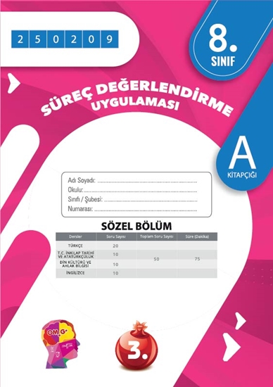 Omage 8. Sınıf Süreç Değerlendirme Şubat A Söz Kod 250209