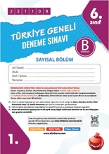 6, Sınıf Türkiye Geneli Ds Kasım B Say Kod 251108