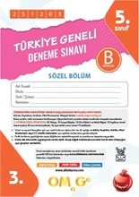 5. Sınıf Türkiye Geneli Ds Aralık B Söz Kod 251203