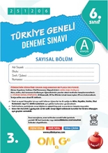6. Sınıf Türkiye Geneli Ds Aralık A Say Kod 251206