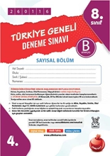 8. Sınıf Türkiye Geneli Ds Ocak B Say Kod 260116