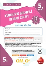 5. Sınıf Türkiye Geneli Ds Şubat B Say Kod 260204